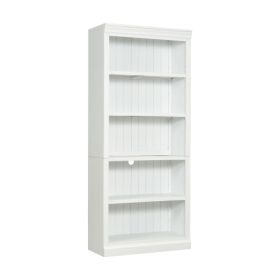 5 Tiers Of Home Decor Bookshelves (Color: White)