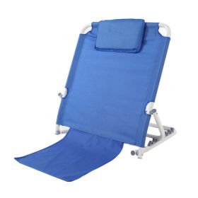 Portable Folding Adjustable Stainless Steel Disability Backrest Bed Support Beach Travel Lounge (Option: as picture)