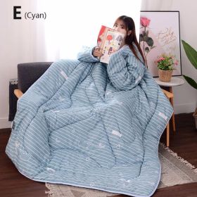 Winter Lazy Quilt with Sleeves (Option: 6)