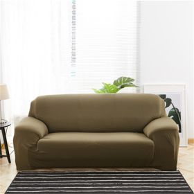 Solid Corner Sofa Covers Couch Slipcovers Elastica Material Sofa Skin Protector Cover Sofa Armchair (Option: 8-Pillowcase√ó2)