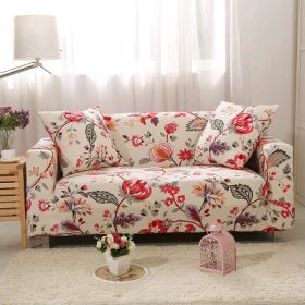 Printed Sofa Cushion Sofa Cover Sofa Cover (Option: C-3 seater)