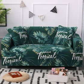 Printed Sofa Cushion Sofa Cover Sofa Cover (Option: B-2 seater)