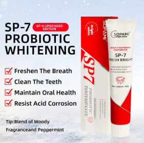 Probiotic Toothpaste For Both Men And Women (Color: White)