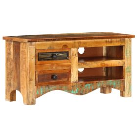 vidaXL TV Cabinet 80x30x40 cm Solid Reclaimed Wood (Option: as picture)