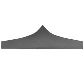 vidaXL Party Tent Roof 3x3 m Anthracite (Option: as picture)