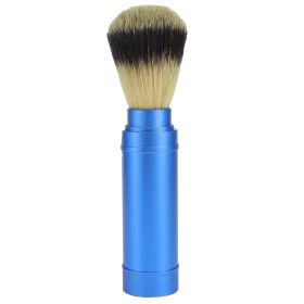 Men Portable Beard Brush Travel Facial Cleaning Foaming Shaving Brush Grooming Tool (Option: as picture)