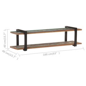 vidaXL TV Cabinet 160x40x40 cm Solid Reclaimed Wood (Option: as picture)