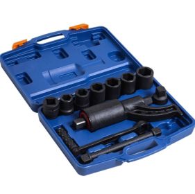 DURHAND Torque Multiplier Wrench Labor Saving Lug Nut Set W 7 Cr-V Socket (Color: Blue)