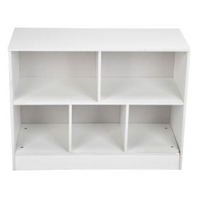 Modern Cabinet Open Type Large Storage Space Durable Multi Compartment Bookshelf for Home Office (Option: as picture)