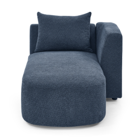 Right Chaise For Modluar Sofa (Color: Navy)