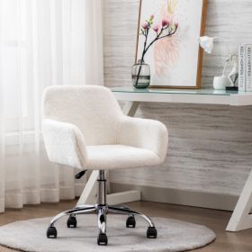 Swivel Table And Chairs, Height-adjustable Dressing Chairs In Bedrooms (Color: White)